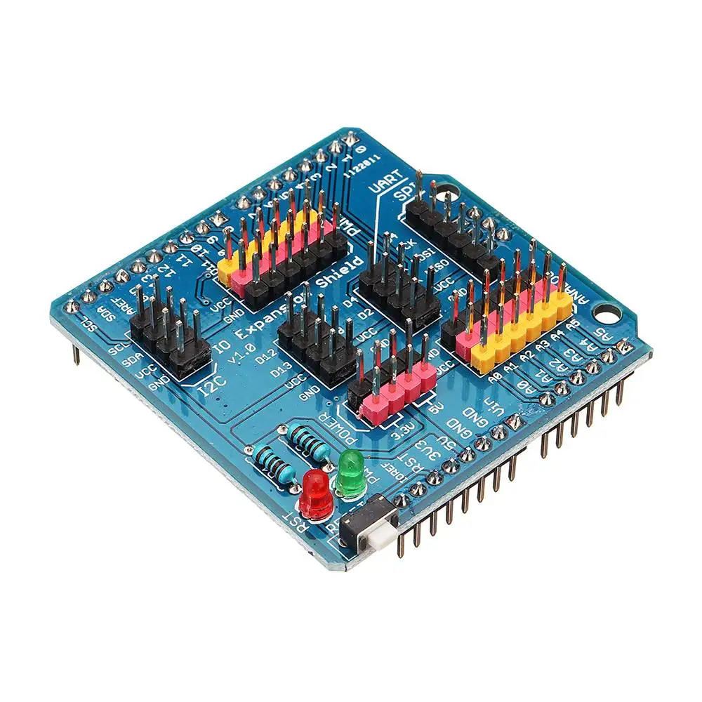 

IO Port Expansion Module Sensor Expansion Board Compatible For Arduino For UNO