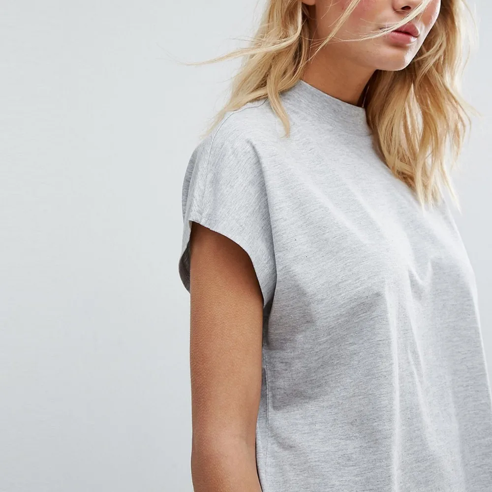 HDY Haoduoyi New Women Summer Simple Commuter Round Neck Loose Sports Casual T-shirt HDY Haoduoyi New Women Summer Simple Commuter Round Neck Loose Sports Casual T-shirt