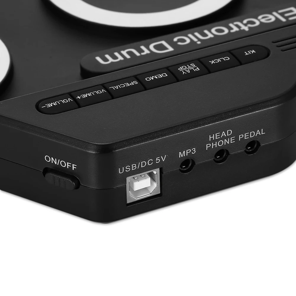 G3002 Портативный USB 7 Pad ручной рулон цифровой барабан комплект со встроенным