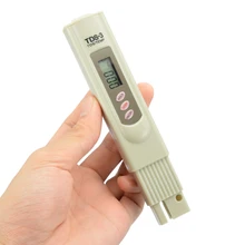 1pc Digital Water Quality Tester TDS-3 Purity Meter PPM TDS Tester Test Filter For Water Purifiers Filters Swimming Pools Mayitr lcd display ph meter atc ec tds tester backlight tds water electrolyzer test quality purity filter hydroponic tool 40% off