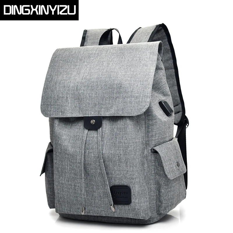 Dingxinyizu бренд мужской холщовый рюкзак Для женщин Колледж студент школьный рюкзак мешок человек Повседневное путешествия школьный рюкзак