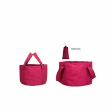 12L складной ведро умывальник открытая кемпинговая вода хранения