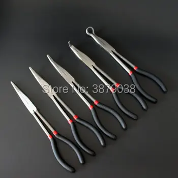 

45 degree long handle curved nose pliers 11 inch long pliers pliers T0245