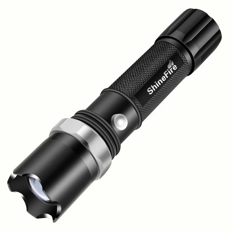 

DE.SOUL Led flashlight Ultra Bright torch M3 Camping light Bicycle Light use 18650 battery