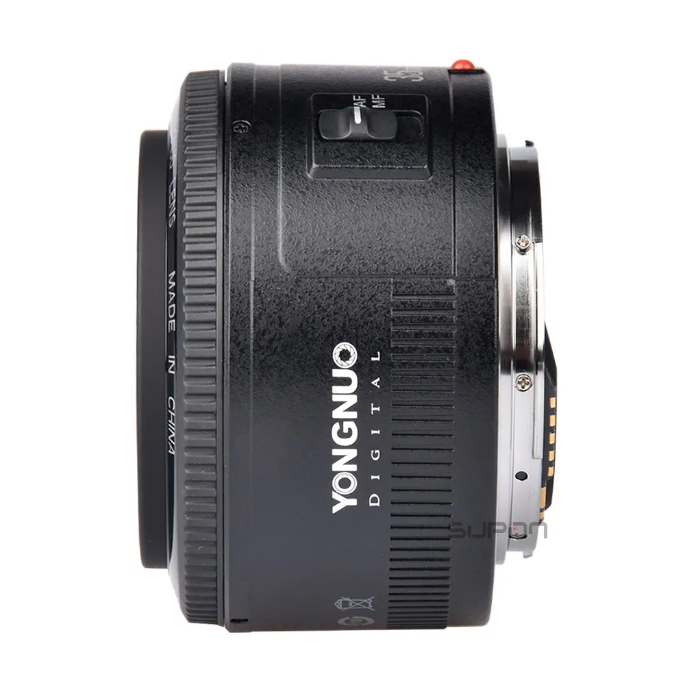 Объектив YONGNUO YN35mm F2.0 широкоугольный объектив с большой диафрагмой фиксированный объектив с автофокусом EF крепление для камер Canon DSLR 600D 60D 5D