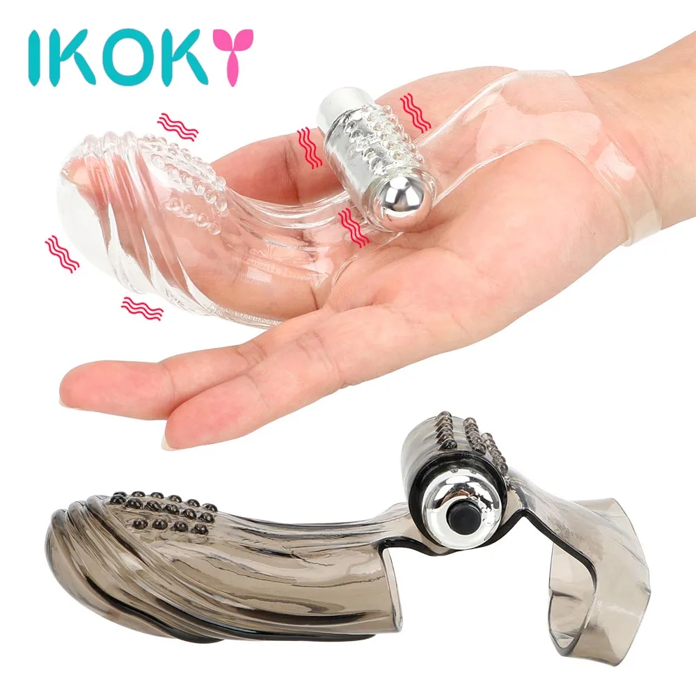 Вибратор IKOKY для массажа точки G фаллоимитатор стимуляции клитора интимные