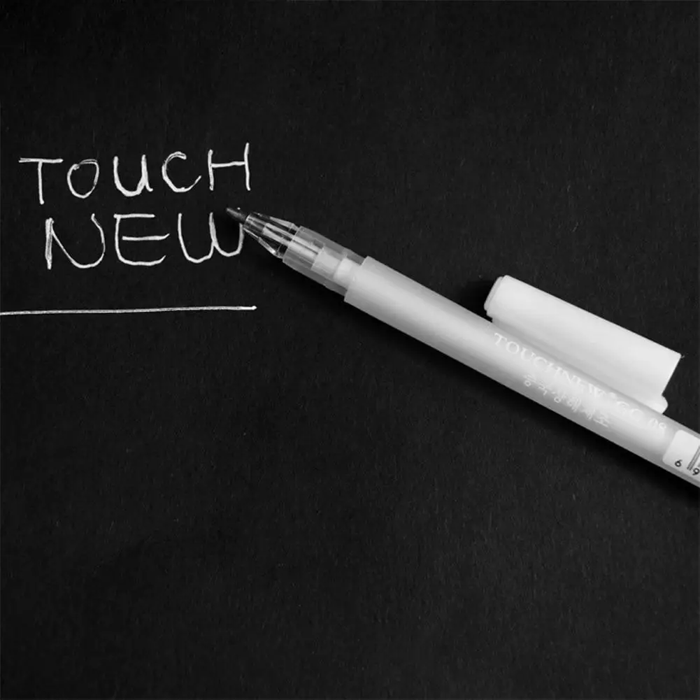 

None White Marker Pen Sketching Painting Pens Art Stationery Supplies white marker pen r20