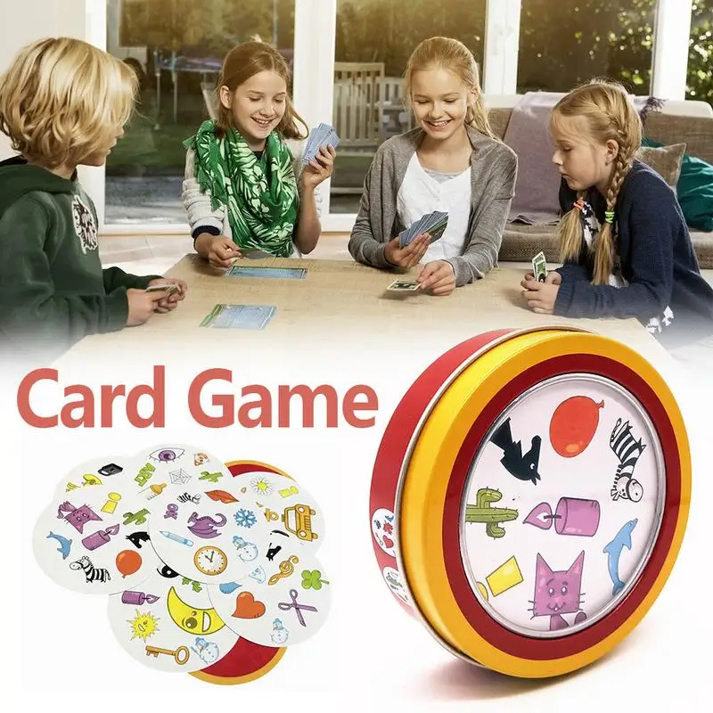 55 шт. английская версия пятно животные карточная игра Наслаждайтесь товарами игра для всей семьи настольная игра высокое качество бумага