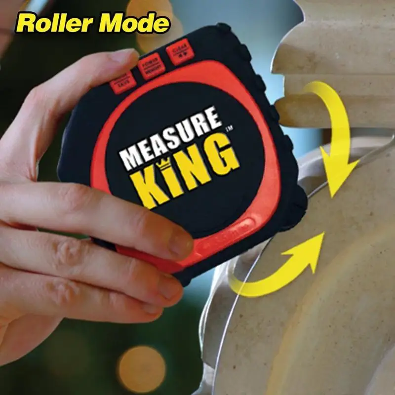 Hot Measure King 3 In 1 Digital LED Tape String Sonic Roller Mode Tool UK