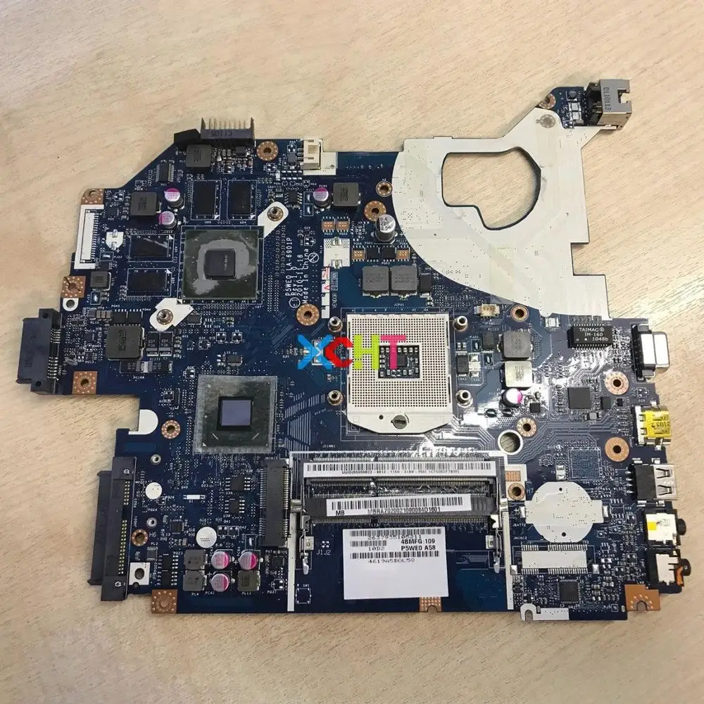 MBRAZ02002 MB. RAZ02.002 P5WE0 LA 6901P DDR3 GT540M для acer Aspire 5750 5750G ноутбук ПК материнская плата