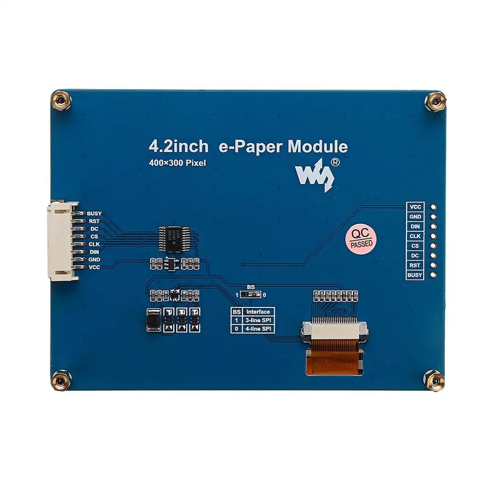 4,2 дюймовый E-ink экран дисплей e-paper модуль SPI интерфейс красный/черный/белый для Arduino для Raspberry Pi