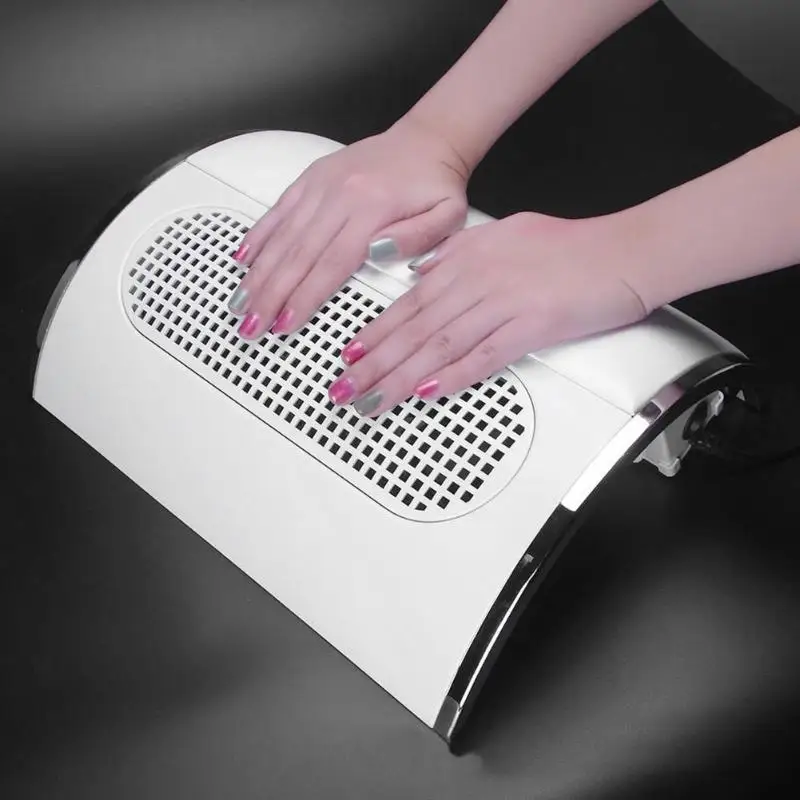 

15W Powerful Nail Dust Suction Collector with 3 Fan Vacuum Cleaner Manicure Salon Tools with Dust Collecting Bags