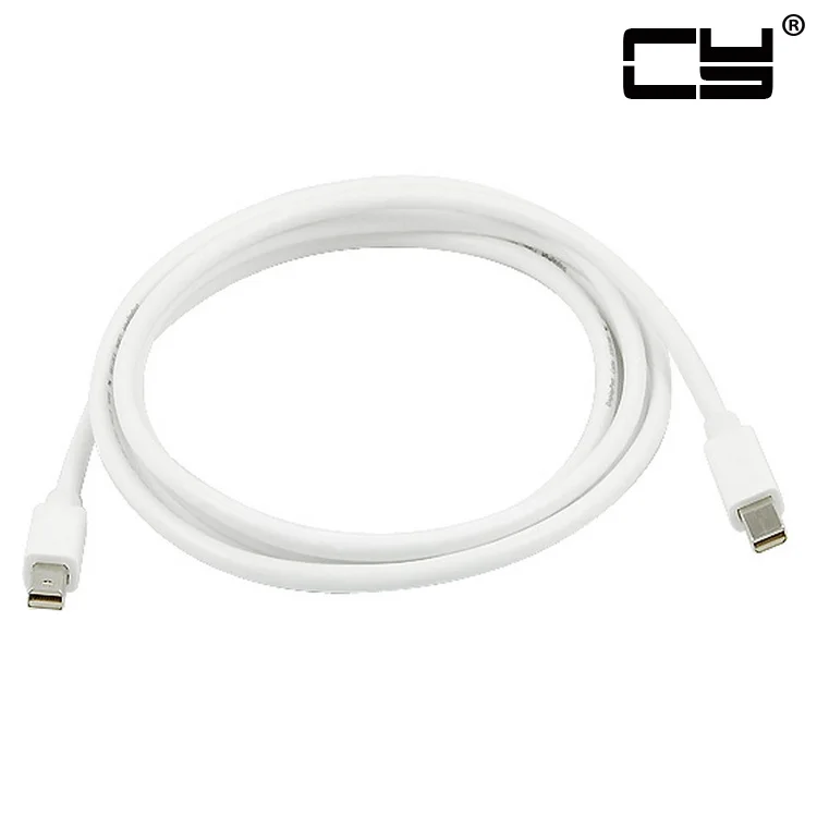 

Mini DisplayPort Male to Mini DP Male Video Extention Cable 6ft 1.8m for 24 27 inch iMac LED Displays Mac Book Pro Mac Book Air