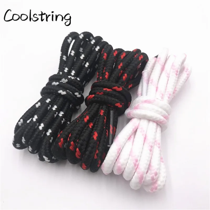 

Coolstring 0.45cm Outdoor Unisex Casual Round Striped Sports Shoelace With Dots Bootlaces Shoestrings For Dorky Dad Shoes Laces