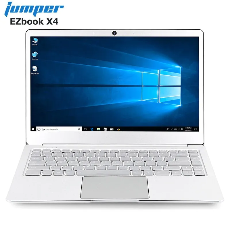 Новый джемпер EZbook X4 тетрадь 14 0 ''оконные рамы 10 дома версия Intel Apollo Lake J3455 4 ядра 1
