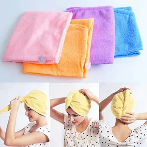 

Magic Twist Hair Dryer Quick Drying Towel Salon Wrap Turban Cap Hat