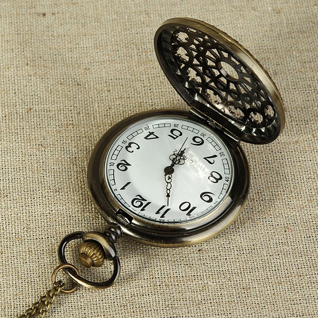 Retro Pocket Watch Hollow Spider Web Pocket Watch European And American Classical Pocket Watch Men And 5