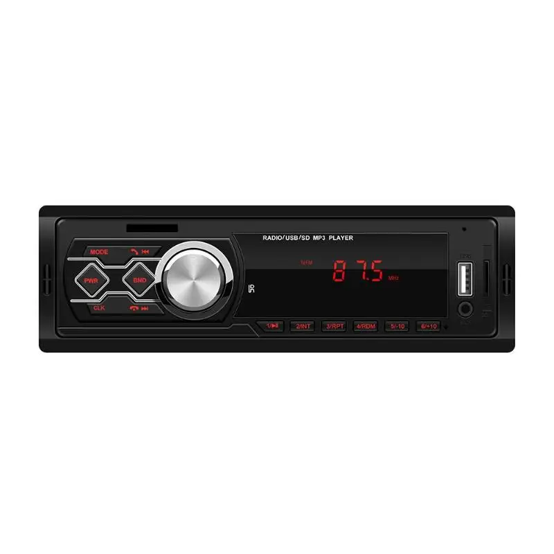 1788E 12В автомобильный стерео MP3 музыкальный плеер FM радио AUX TF карта U диск