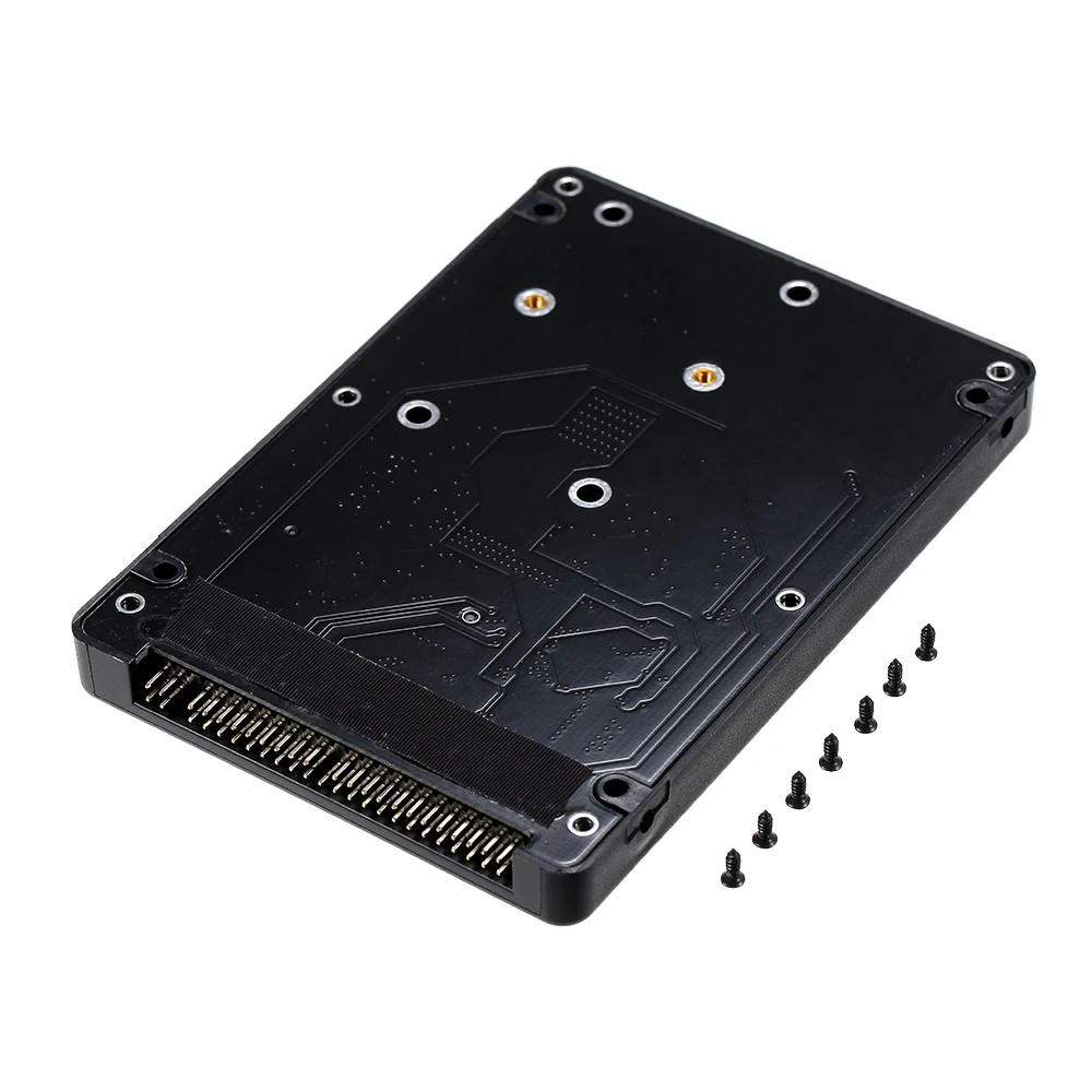 

mSATA to 2.5" 44PIN PATA/IDE SSD HDD mSATA to PATA Converter Adapter Enclosure (Case Included) SSD/HDD Enclosures Cases Box