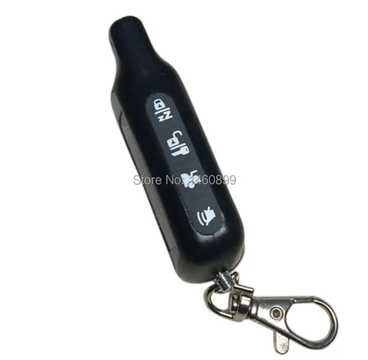 10 PCS/Lot X5 LCD Remote Control Key Fob Chain For Russian Tomahawk X5 2-way car alarm system LCD remote Starter keychain