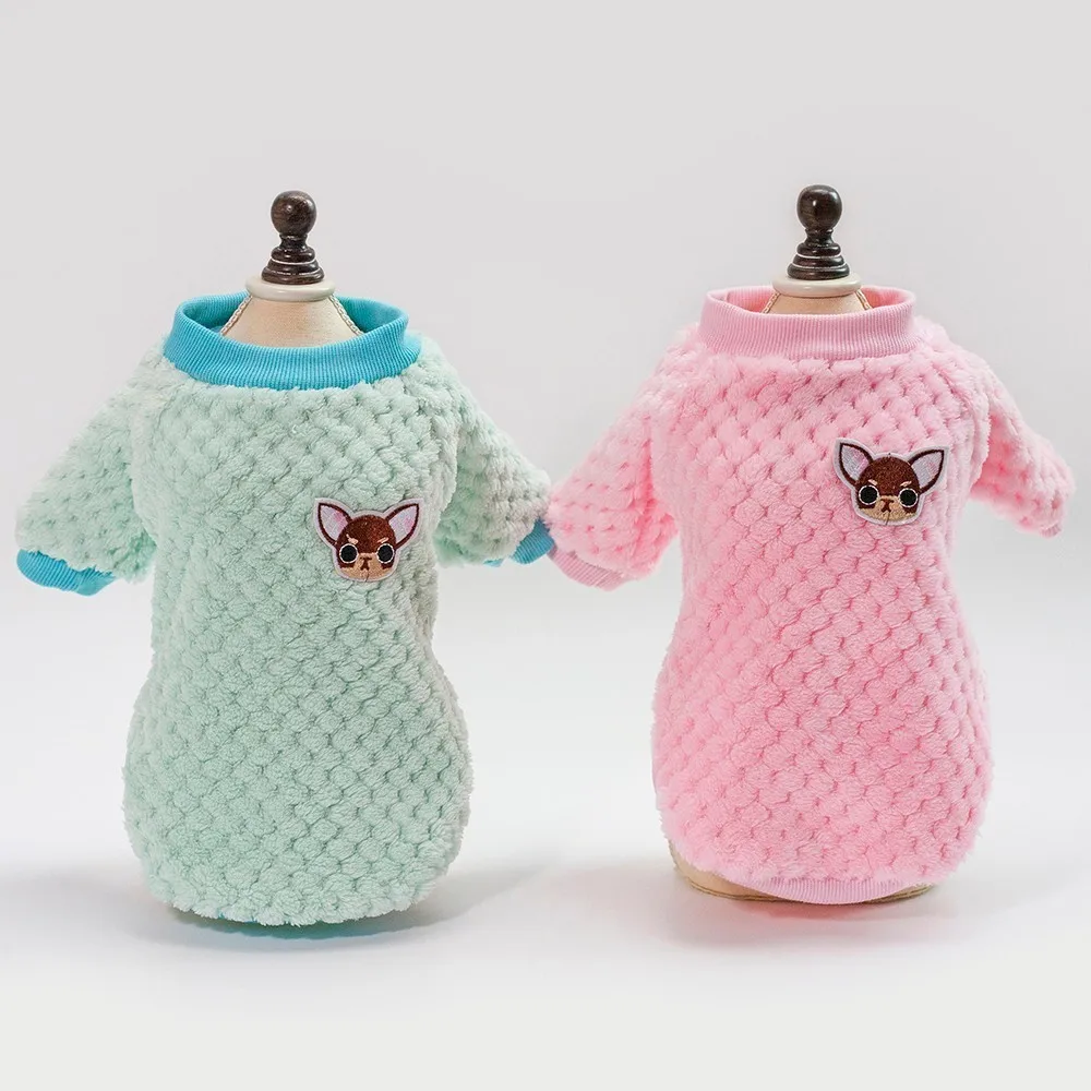 

Winter Dog Clothes For Small Dogs Chihuahua Clothes Outfit Cotton Dog Clothing Pet Puppy Jacket Ropa Perro Pink S-2XL 20S1