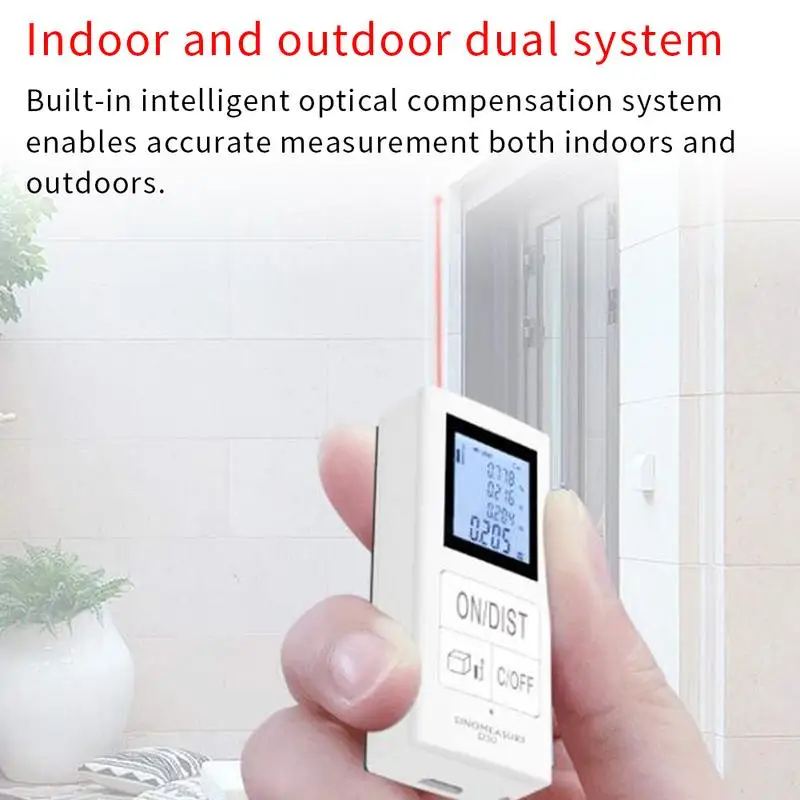 USB Rechargeable Mini Infrared Range Finder Handheld IR Electronic Ruler D30 Backlit LCD Pythagorean Mode Measure Distance USB Rechargeable Mini Infrared Range Finder Handheld IR Electronic Ruler D30 Backlit LCD Pythagorean Mode Measure Distance