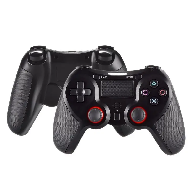 

ALLOYSEED Double Shock Vibration Joystick Wireless Bluetooth Controller Gamepad for PS4 for playstation 4 for Play station 4
