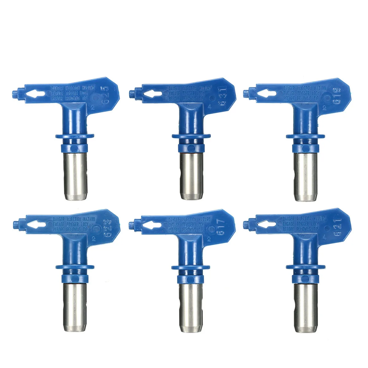 

Blue 6 series Airless Spray Tips spray g un nozzle For Airless Spray G un Paint Sprayer
