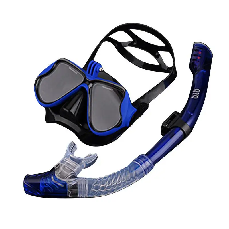 

Diving Mask Panoramic Wide View Mask Dry Snorkeling Mask Set Anti-Fog Scuba Diving Mask Swimming Snorkel Diving Equipment