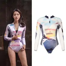 Гидрокостюм 2 мм Цельный купальник Рашгард женский Дайвинг костюм серфинг пляжная одежда с длинным рукавом лучшее качество