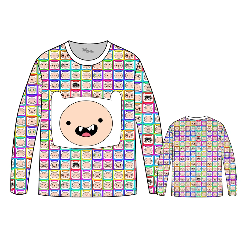 Лидер продаж аниме Adventure Time с Финном и Джейком топы унисекс платье для косплея