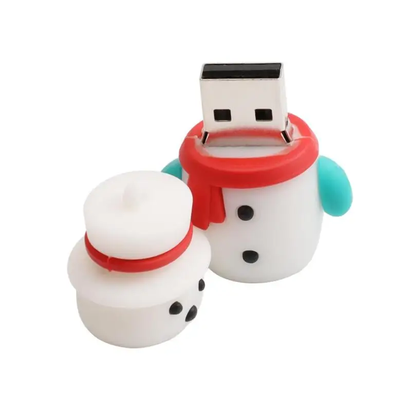 Cartoon Christmas Santa Claus Model USB2.0 Flash Drive