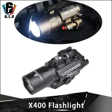 Элемент Softair Wapens Surefir X400 ультра светильник светодиодный лазерный X400U флэш-светильник Пикатинни рельсовый фонарь для Пикатинни