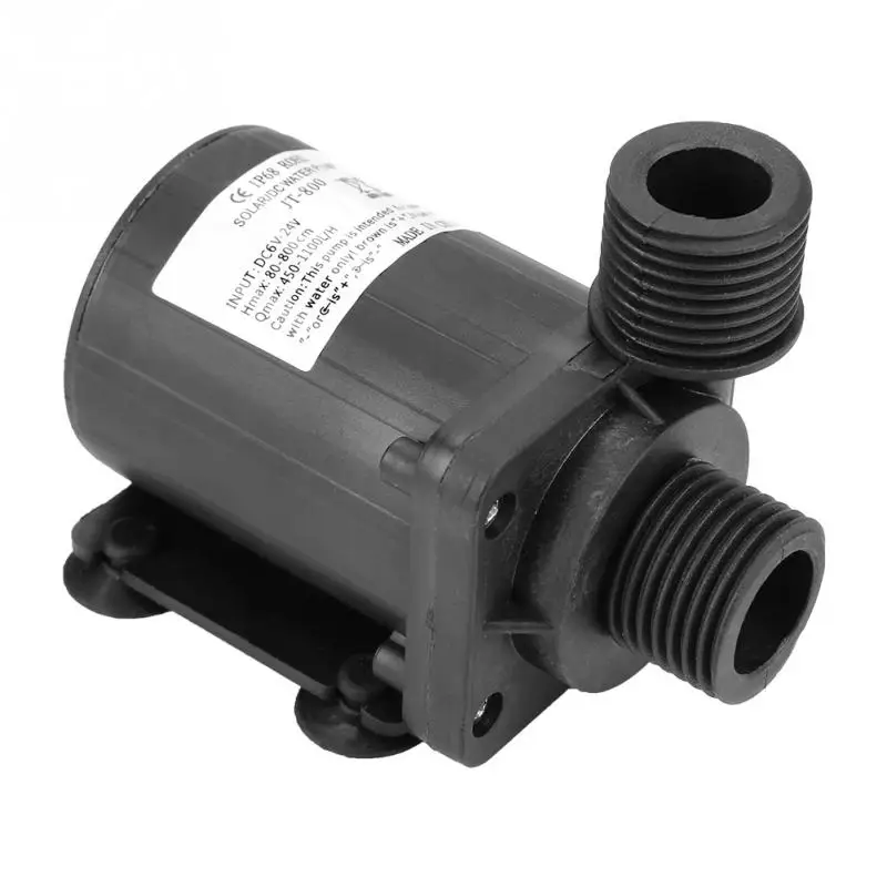 Mini Plastic Electric Brushless Water Pump for Water Tank 24V Flow