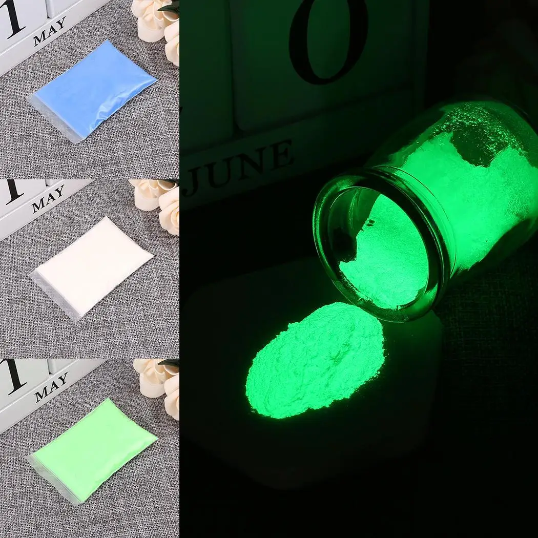 50 г Светящиеся вечерние DIY яркие светится в темноте краски звезда флуоресцентные