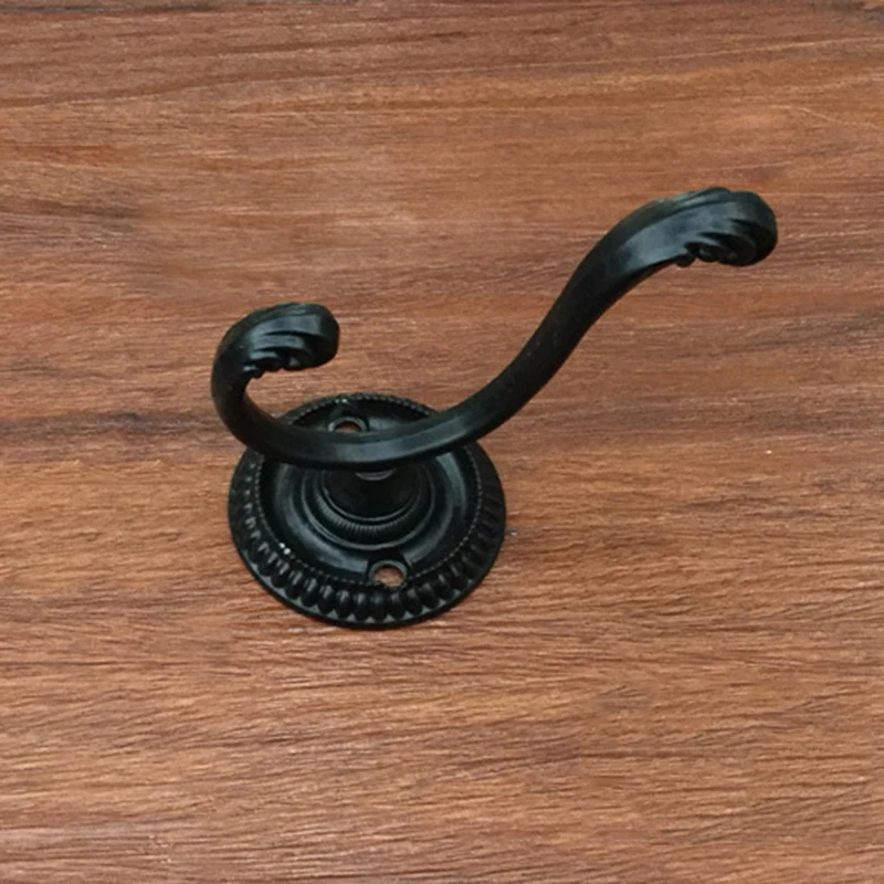 

1xWall Door Zinc Alloy Antique Hook Hanger For Key Clothes Coat Hat Bag Towel Key Coat Bag Hat Hanger Rustic Robe Hook Hanger