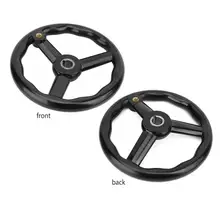 Для токарного станка 250*22 мм Черный Антискользящий бакелит 3 Spoked токарный маховик с ручкой для станка