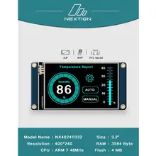 Nextion NX4024T032-3," HMI интеллектуальный сенсорный дисплей USART TFT lcd модуль