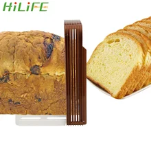 HILIFE формы для выпечки тост хлеб Slicer Стенд складной нарезки инструмент буханка резак стойки Резка руководство пластик