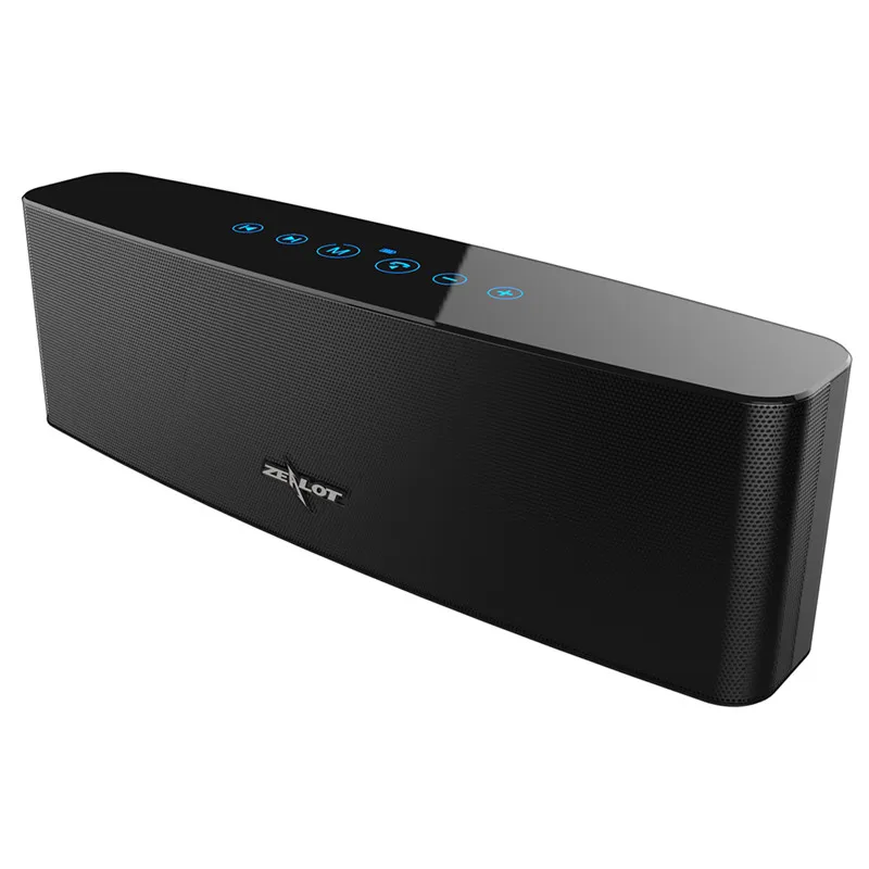 

Zealot S12 Surround Stereo bluetooth Speaker 4 Driver Outdoor Column 12W Subwoofer With Mic Support TF Card AUX