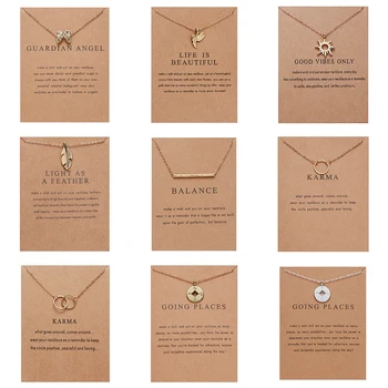 Karma Gold-color Three Circle Pearls of LOVE Good Luck Elephant Free Spirit dragonfly Beautiful butterfly Necklace