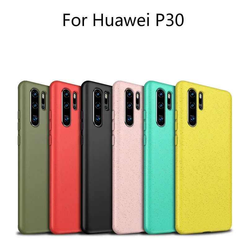 Высококачественные цветные оригинальные чехлы для телефонов Huawei P30 Pro матовые