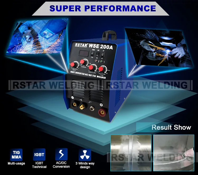 RSTAR IGBT Инвертор AC DC TIG MMA сварочный аппарат|mma welding machine|welding machinetig mma machine |