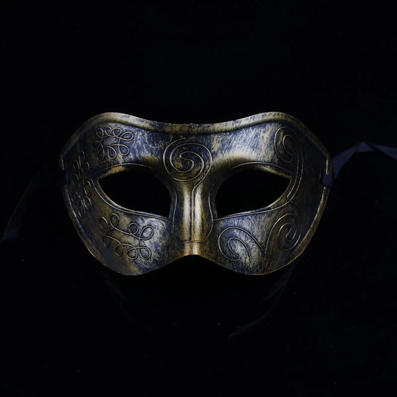 Retro Men Male Roman Gladiator Masquerade Mask Costume Party Fancy Banquet New
