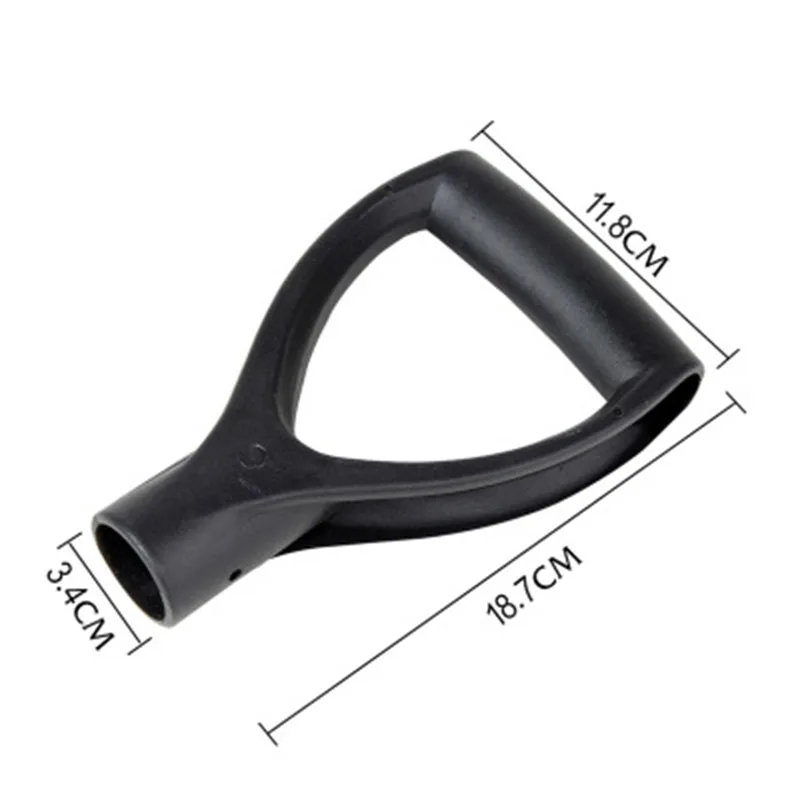 

Hand Protect Plastic Shovel Handle Replacement Accessories Fork Spade Snow Scoop Handle Garden Digging Raking Tools Gadget 1x