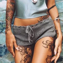 Для женщин стринги пикантное бикини пляжная Бразильский Купальники для малышек Летняя мода дно лето