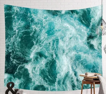 

Blue Sea Hot New Indian Mandala Tapestry Hippie Home Decorative Wall Hanging Bohemia Beach Mat Yoga Mat Bedspread