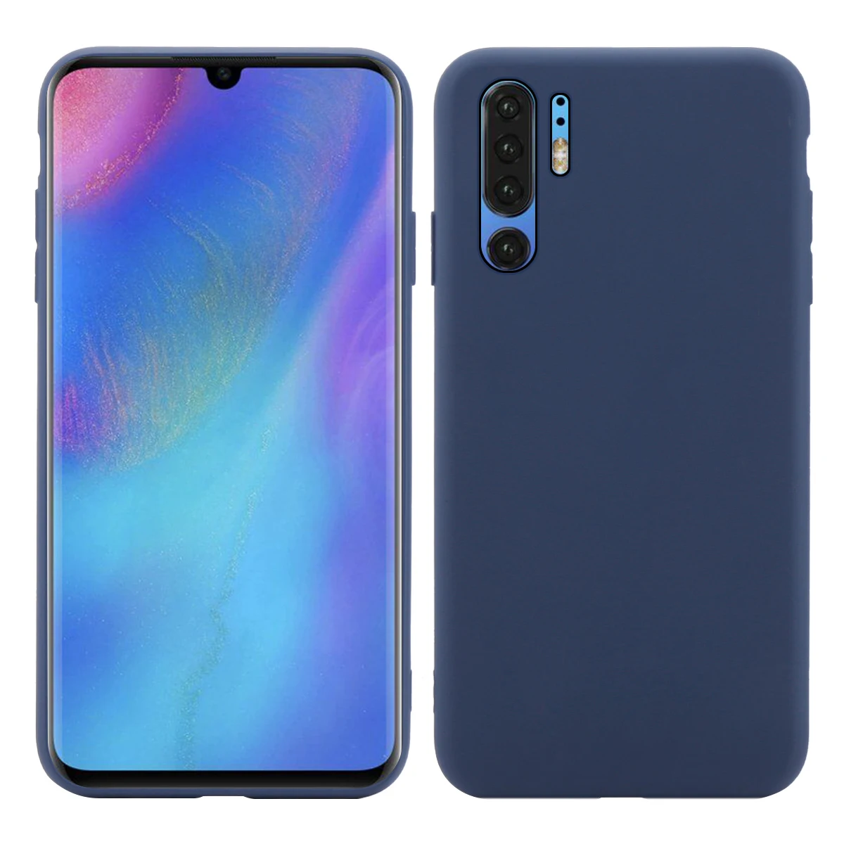 

TORUBIA For Huawei P30 Pro Case Soft Silicone Candy Color Slim Matte TPU Back Cover For Huawei P30 Pro Case Shockproof Funda
