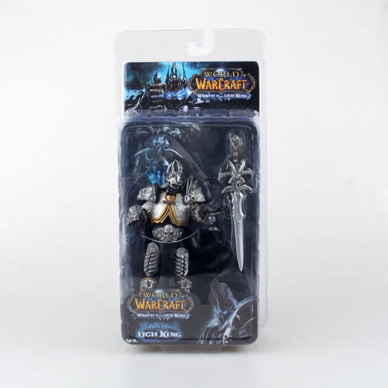 Lich King Death knight Arthas мультяшная фигурка Вау модель фильма милые фигурки