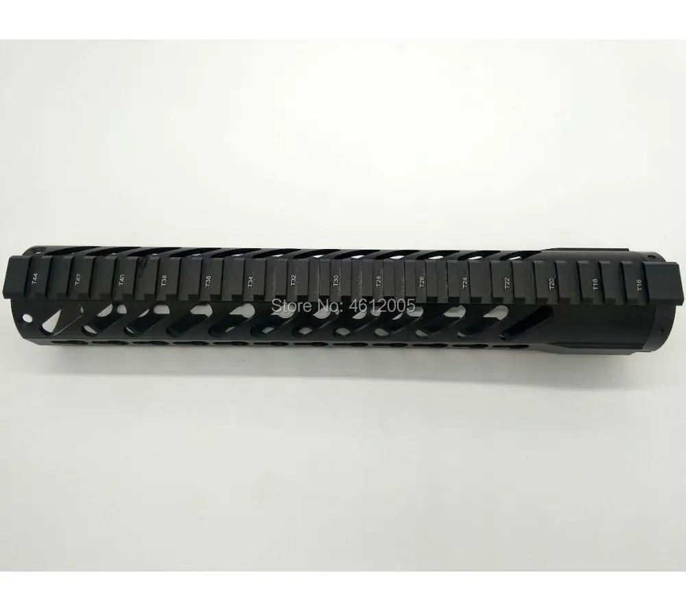 Keymod трубчатое цевье винтовка стиль ar 15 Handguard 12 дюймов|Кронштейны и аксессуары для